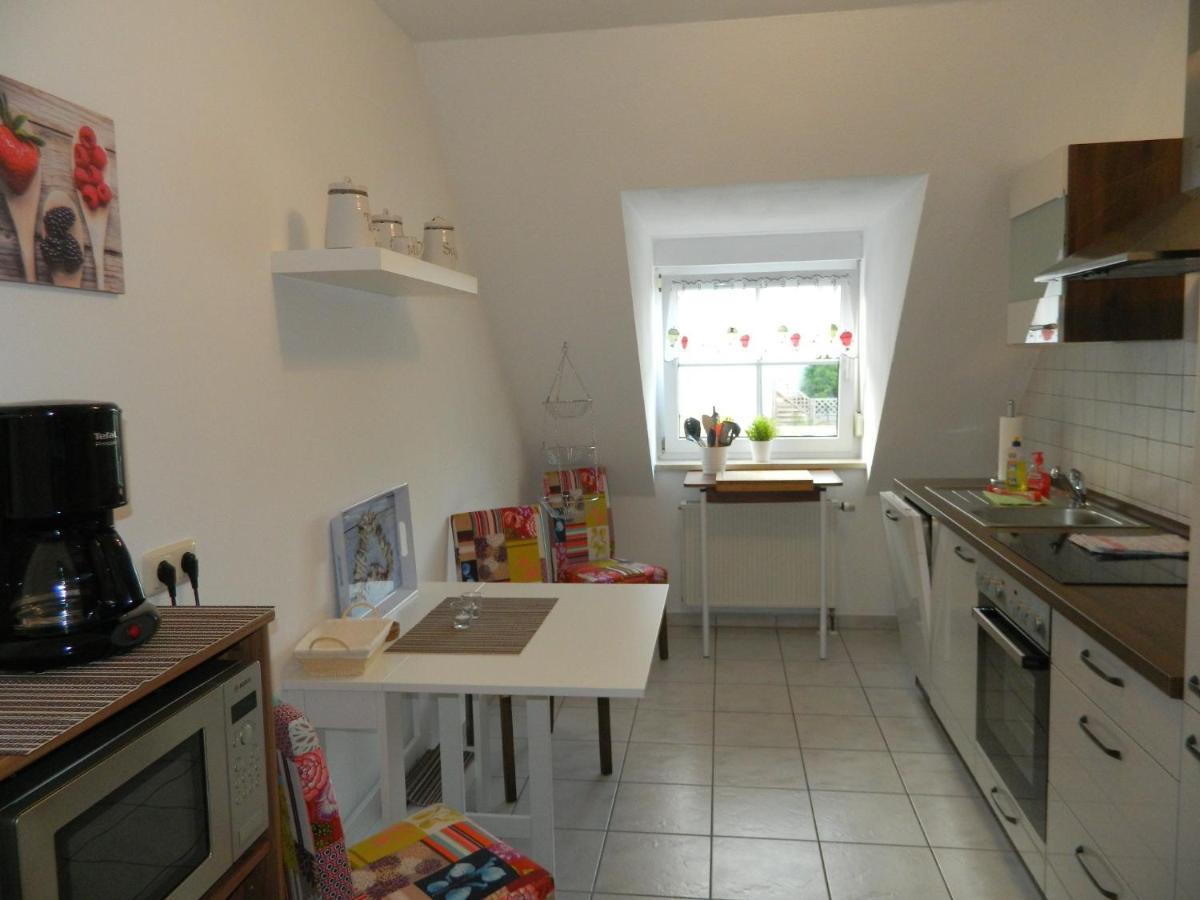 Ferienwohnung Fränkisches Seenland - FeWo Antje Mitteleschenbach Buitenkant foto