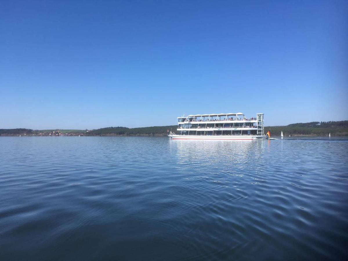 Ferienwohnung Fränkisches Seenland - FeWo Antje Mitteleschenbach Buitenkant foto