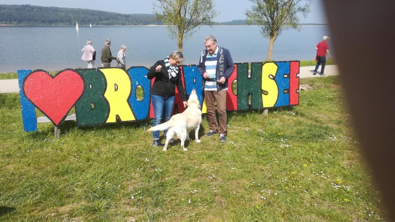Ferienwohnung Fränkisches Seenland - FeWo Antje Mitteleschenbach Buitenkant foto