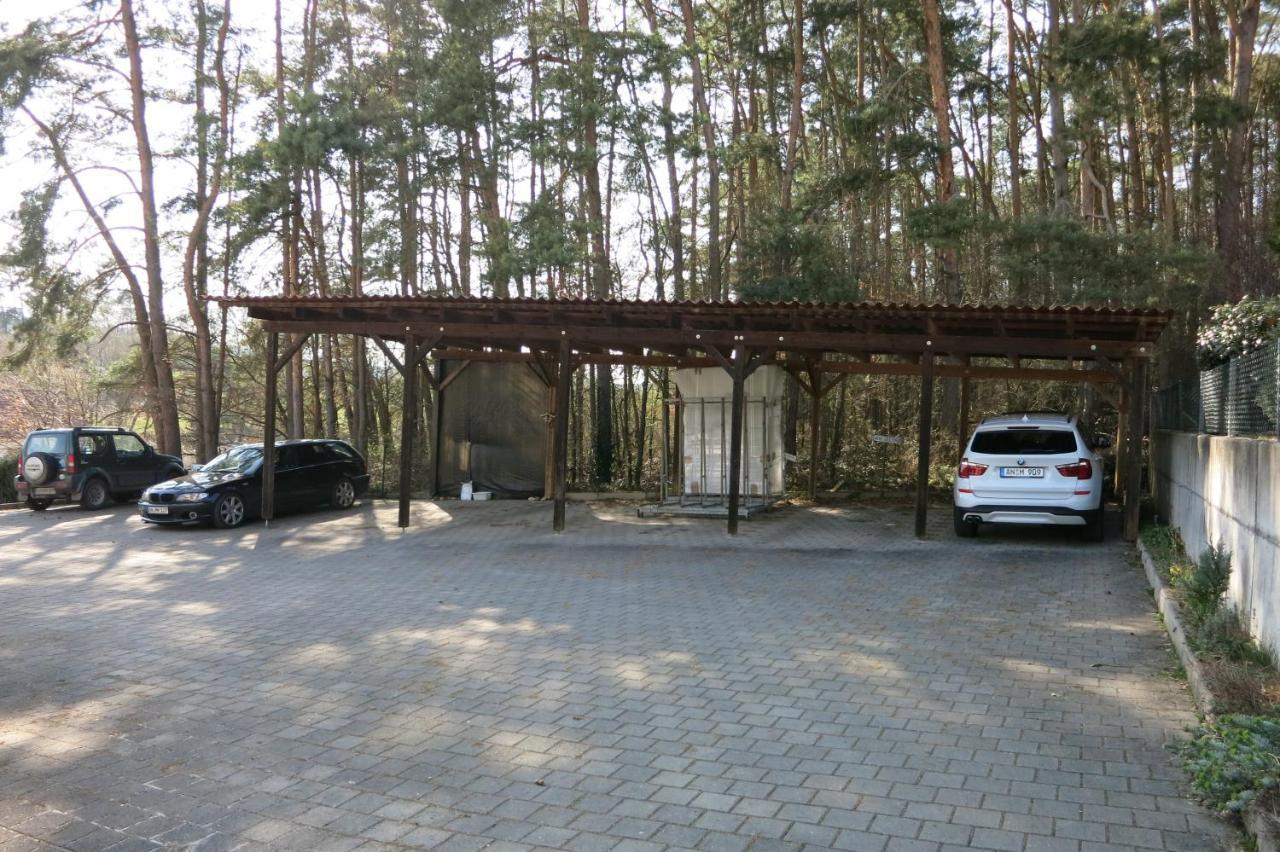 Ferienwohnung Fränkisches Seenland - FeWo Antje Mitteleschenbach Buitenkant foto