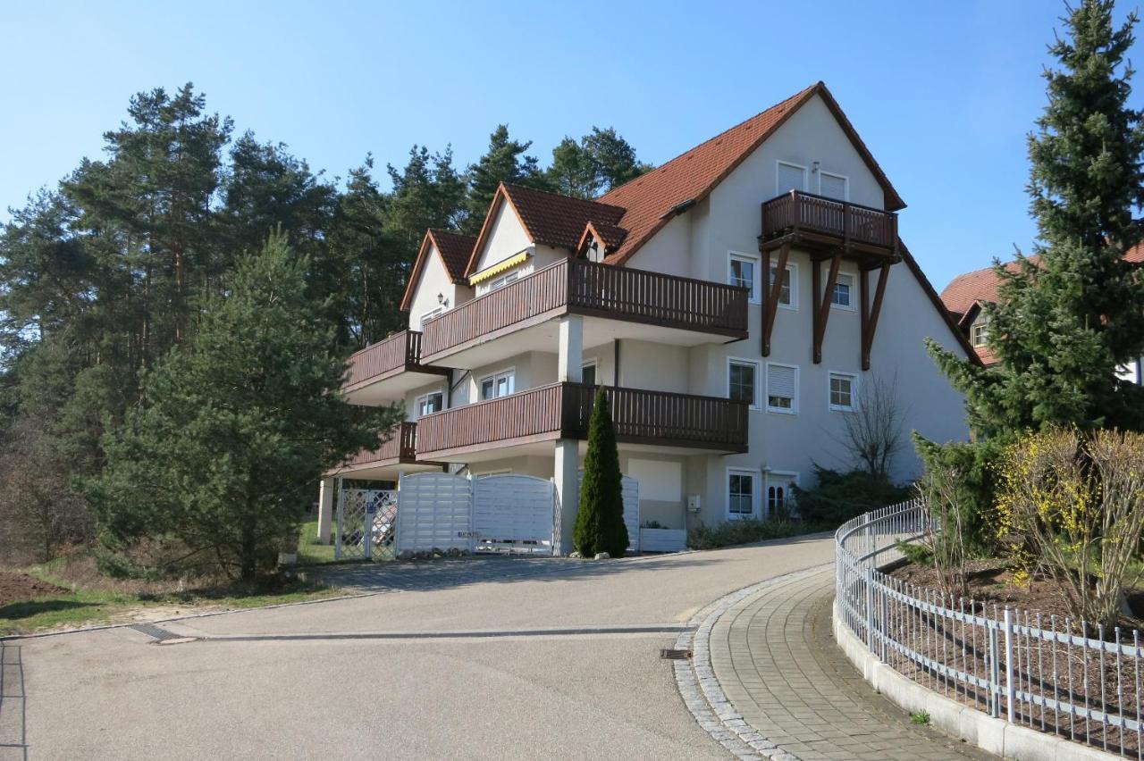 Ferienwohnung Fränkisches Seenland - FeWo Antje Mitteleschenbach Buitenkant foto